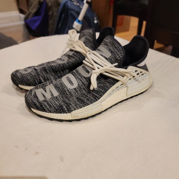 Adidas x Pharrell Williams Human Race NMD Oreo Black White - Picture 5 of 5
